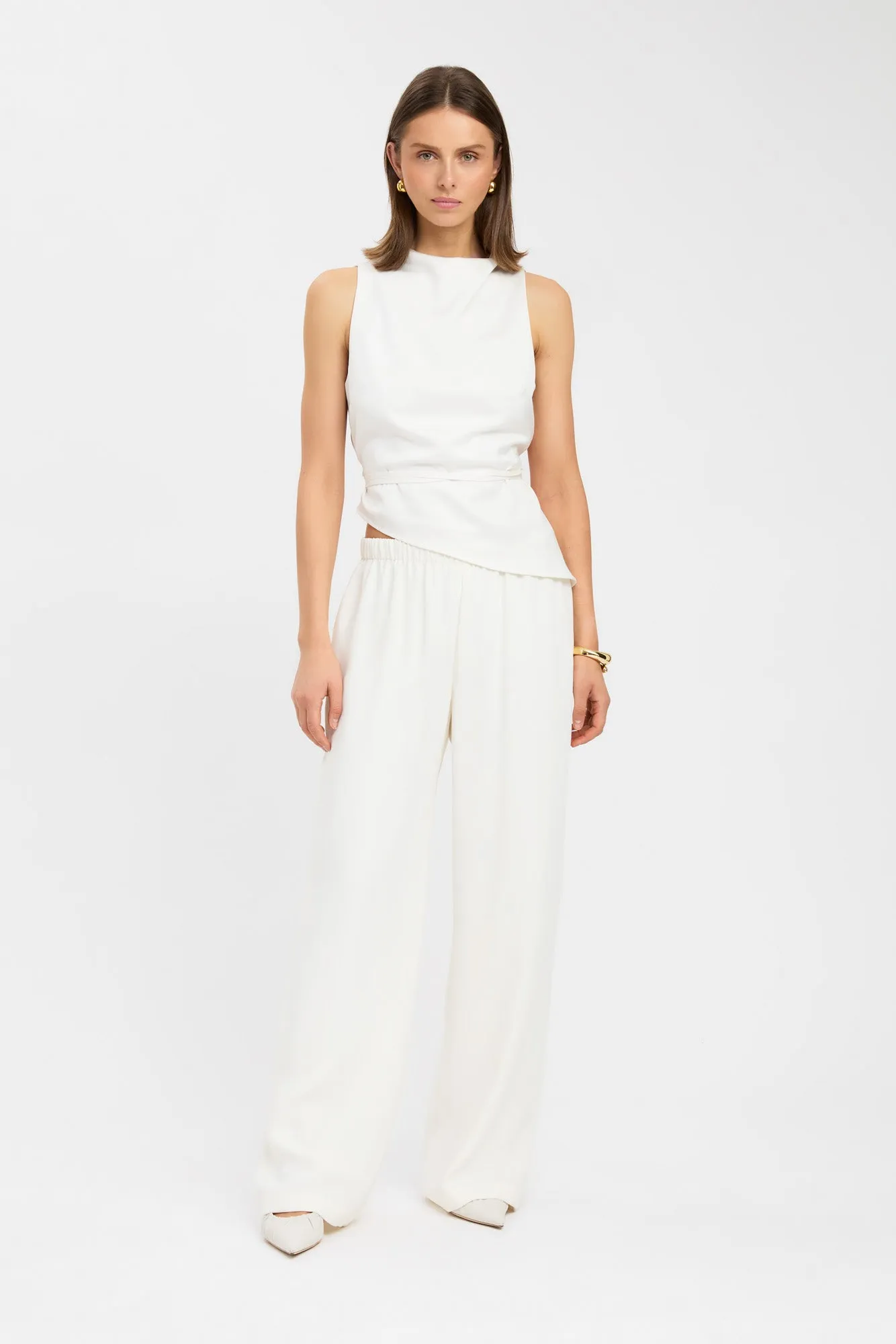 Palermo High Cowl Top