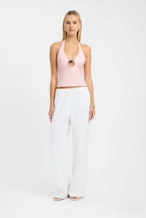 Palm Bead Halter Top