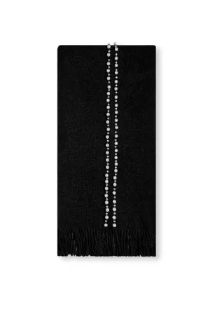 Pearl Black Scarf