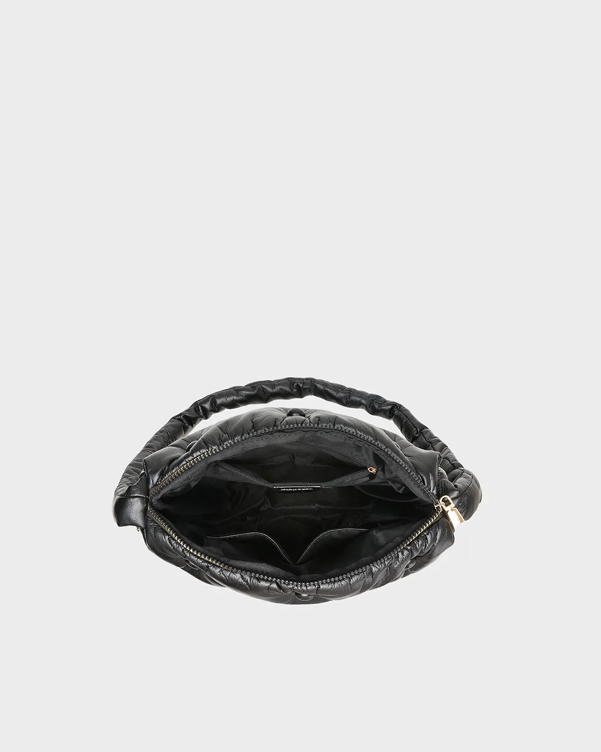 Pearl Power Messenger Bag in Black