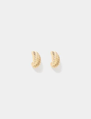 Polina Panel Teardrop Earrings