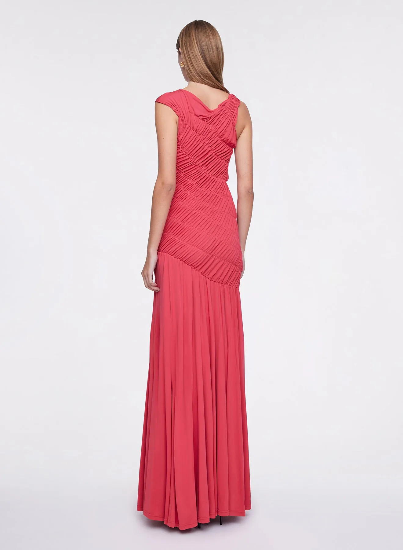RACHEL DRESS (MAGENTA)