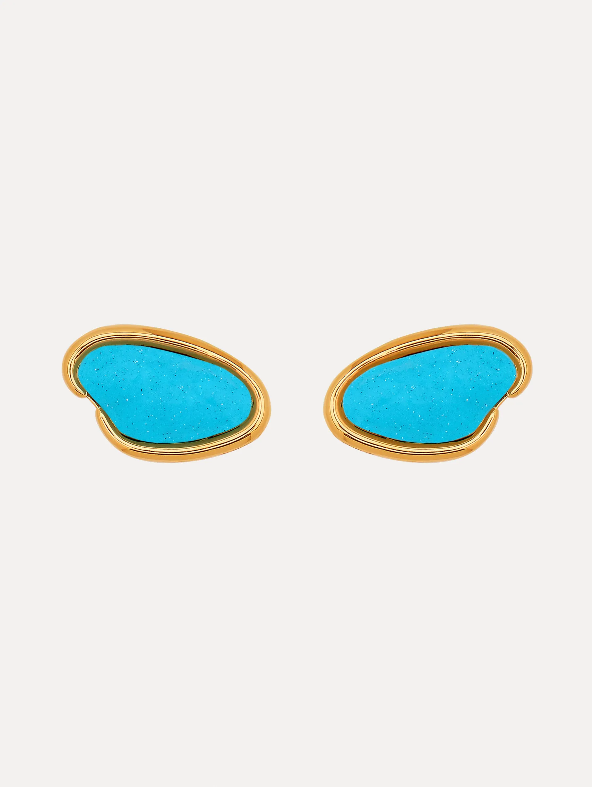 Resin O Earrings