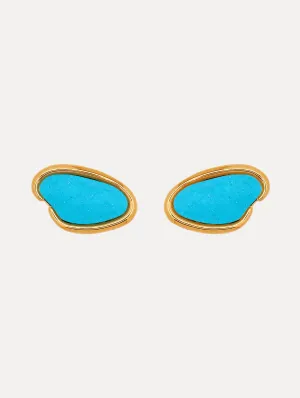 Resin O Earrings