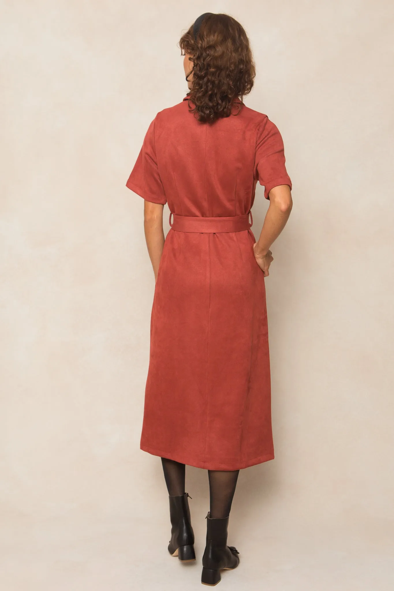 Rory Suede Dress  - FINAL SALE