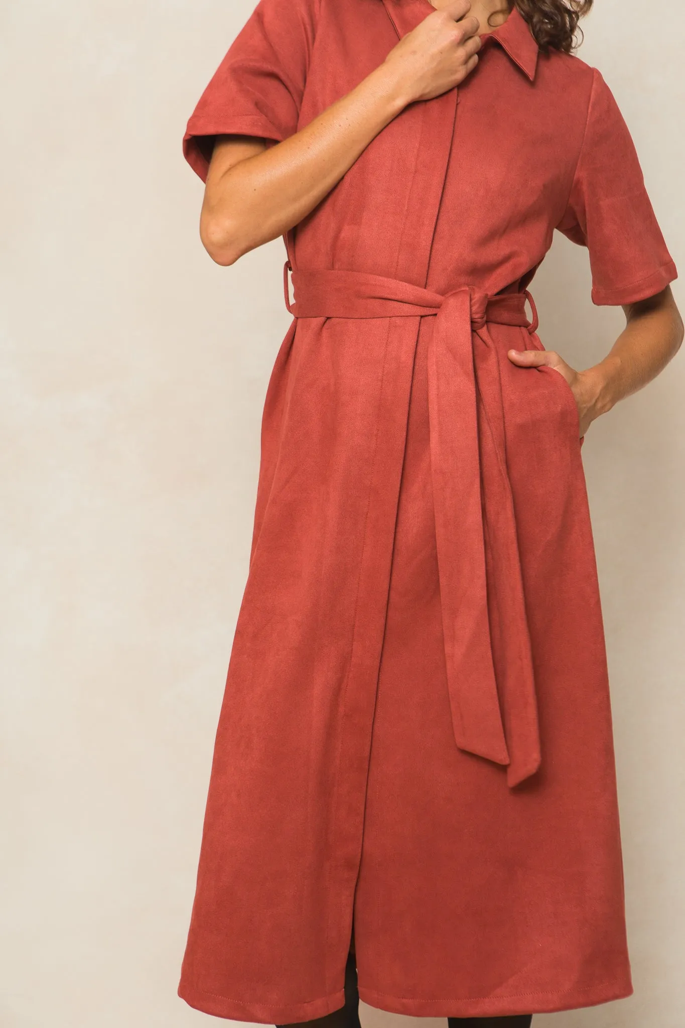 Rory Suede Dress  - FINAL SALE