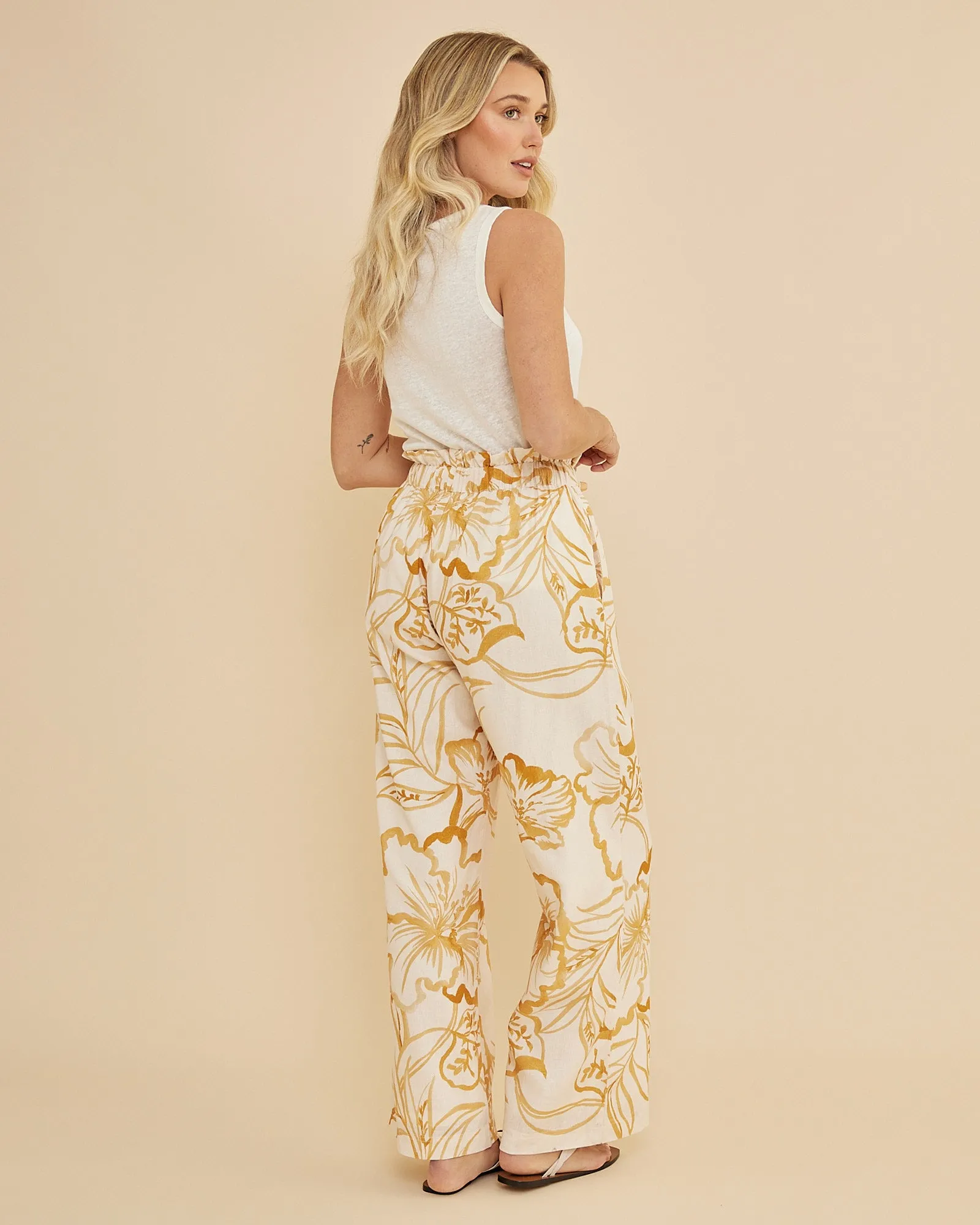 Rosemallow Elasticated Pant