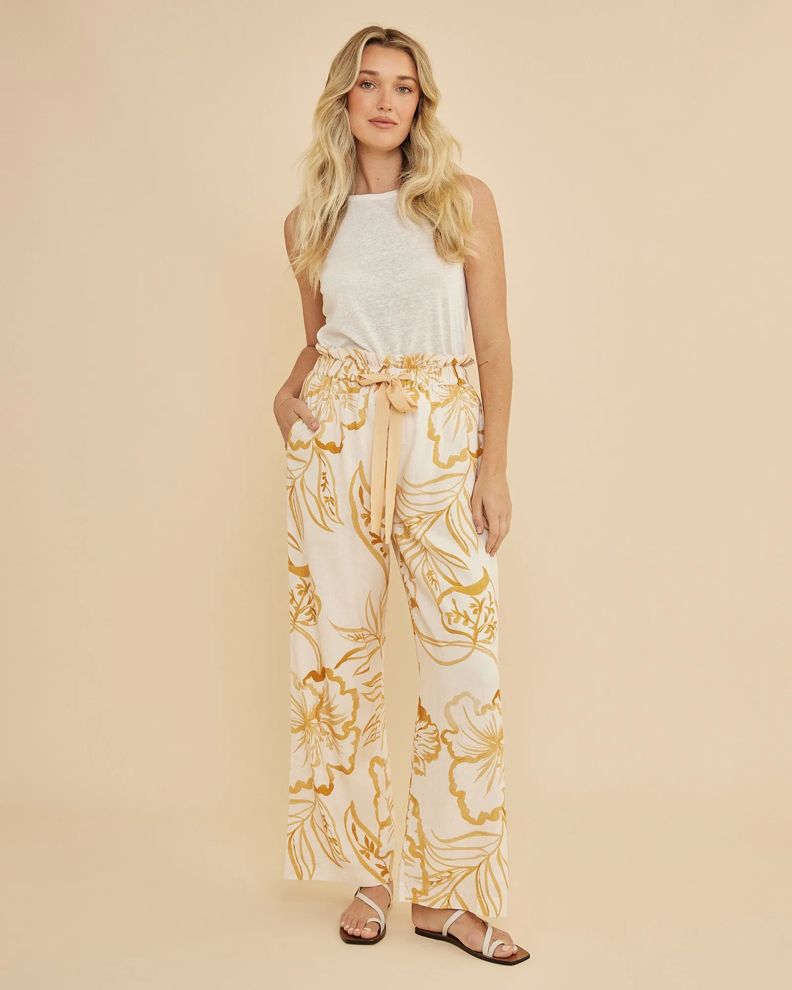 Rosemallow Elasticated Pant