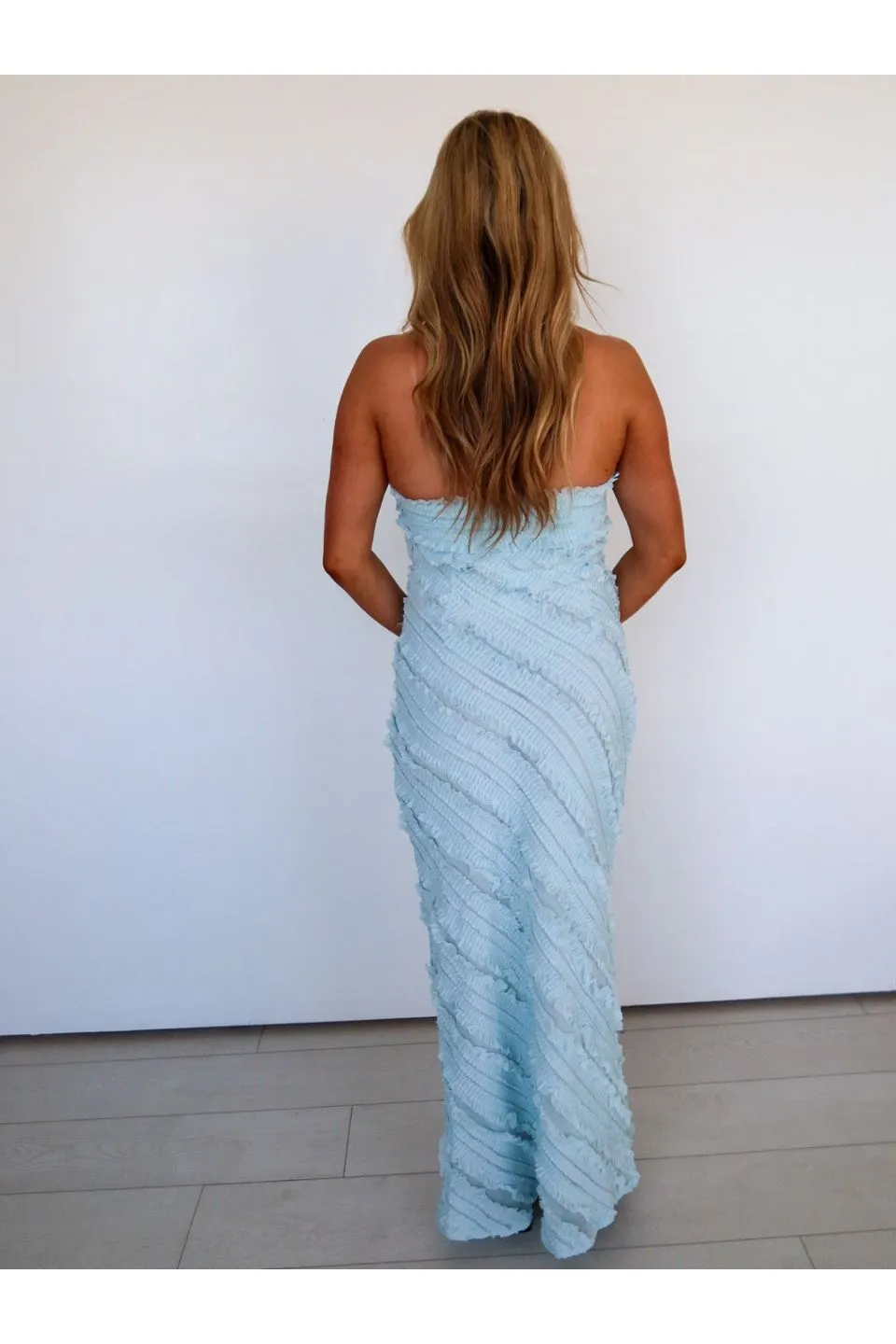 Seabreeze Strapless Maxi Dress