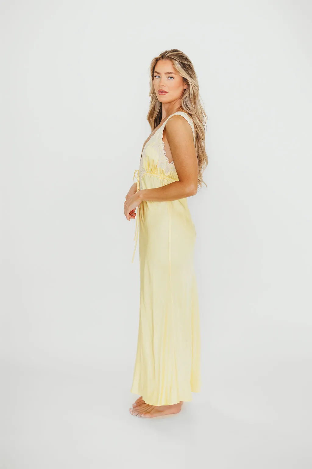Seraphina Maxi Dress in Banana