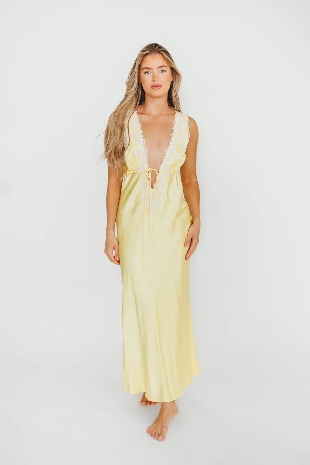 Seraphina Maxi Dress in Banana