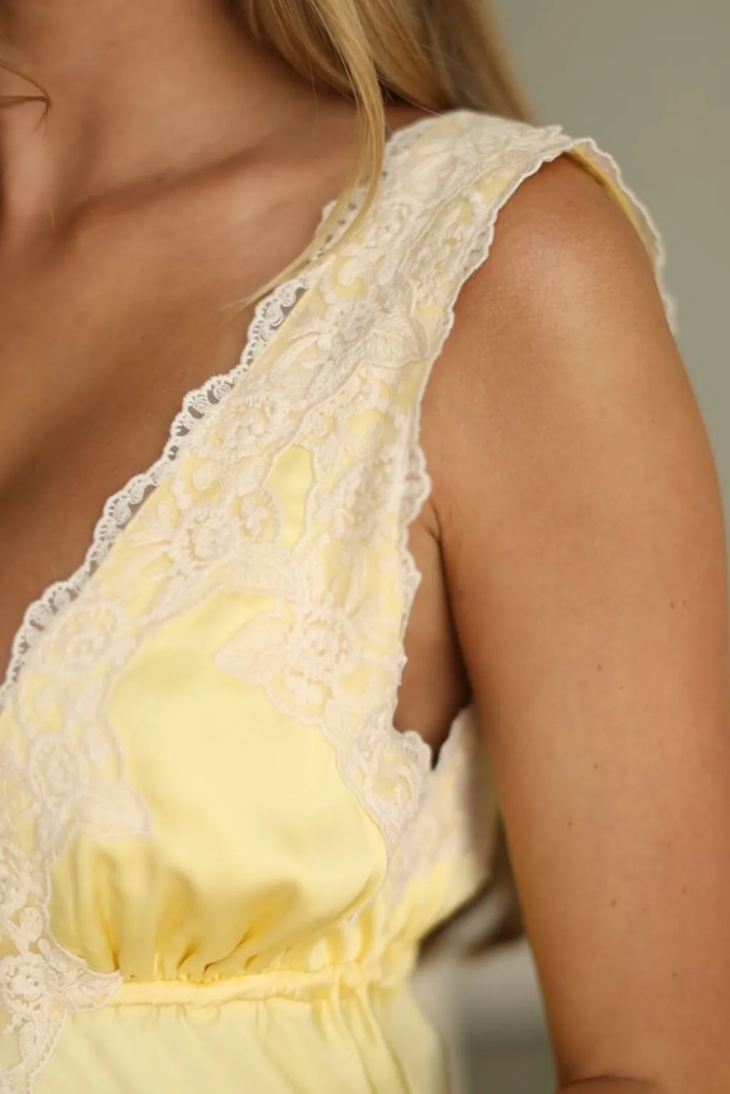 Seraphina Maxi Dress in Banana