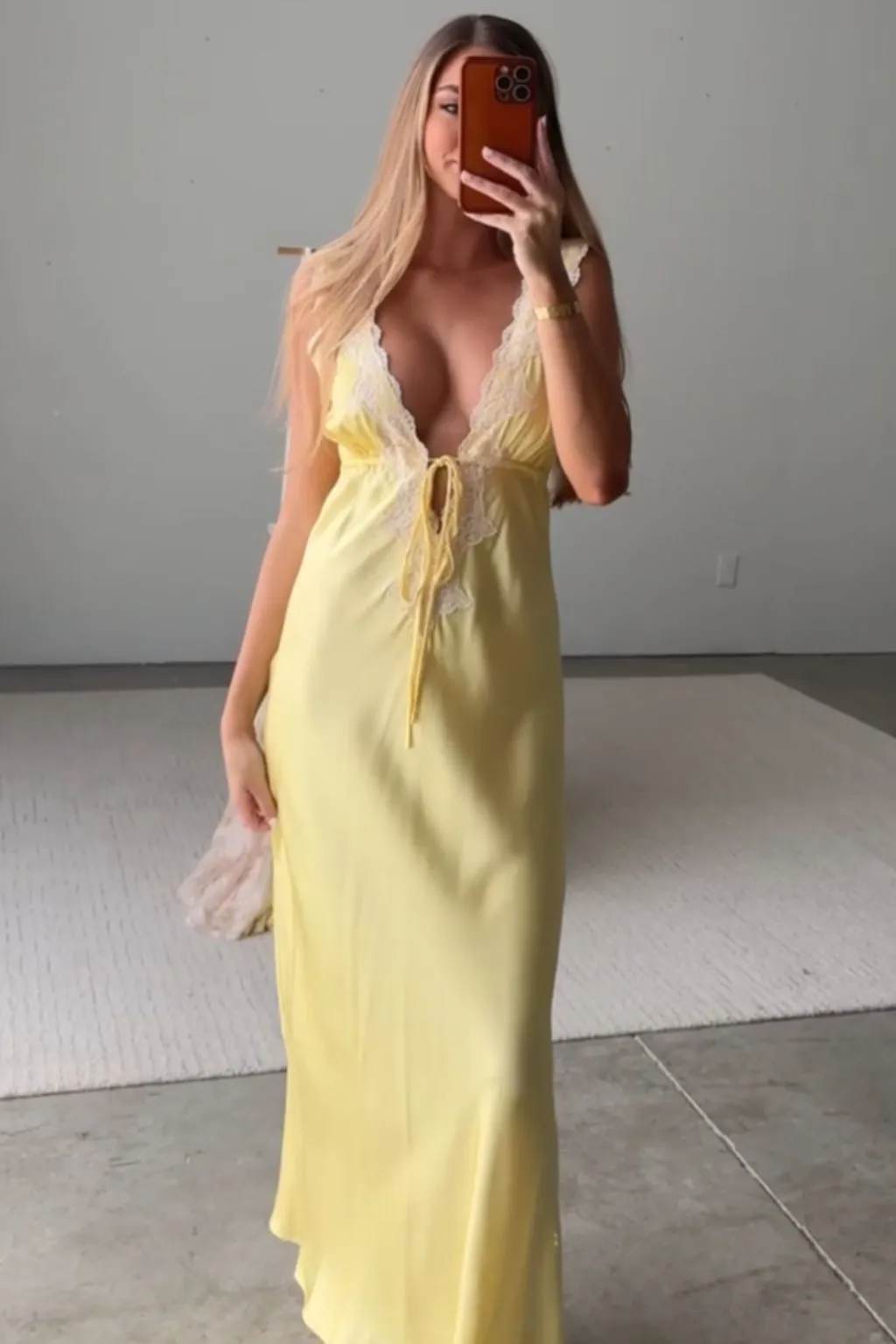 Seraphina Maxi Dress in Banana