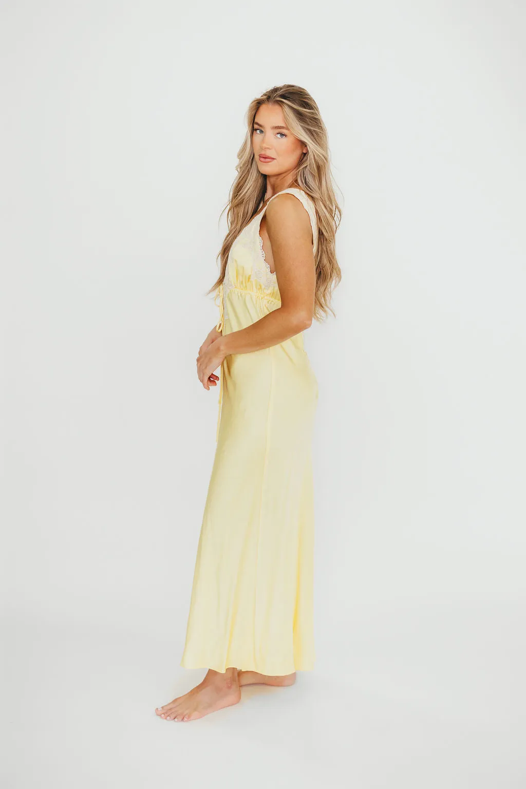 Seraphina Maxi Dress in Banana