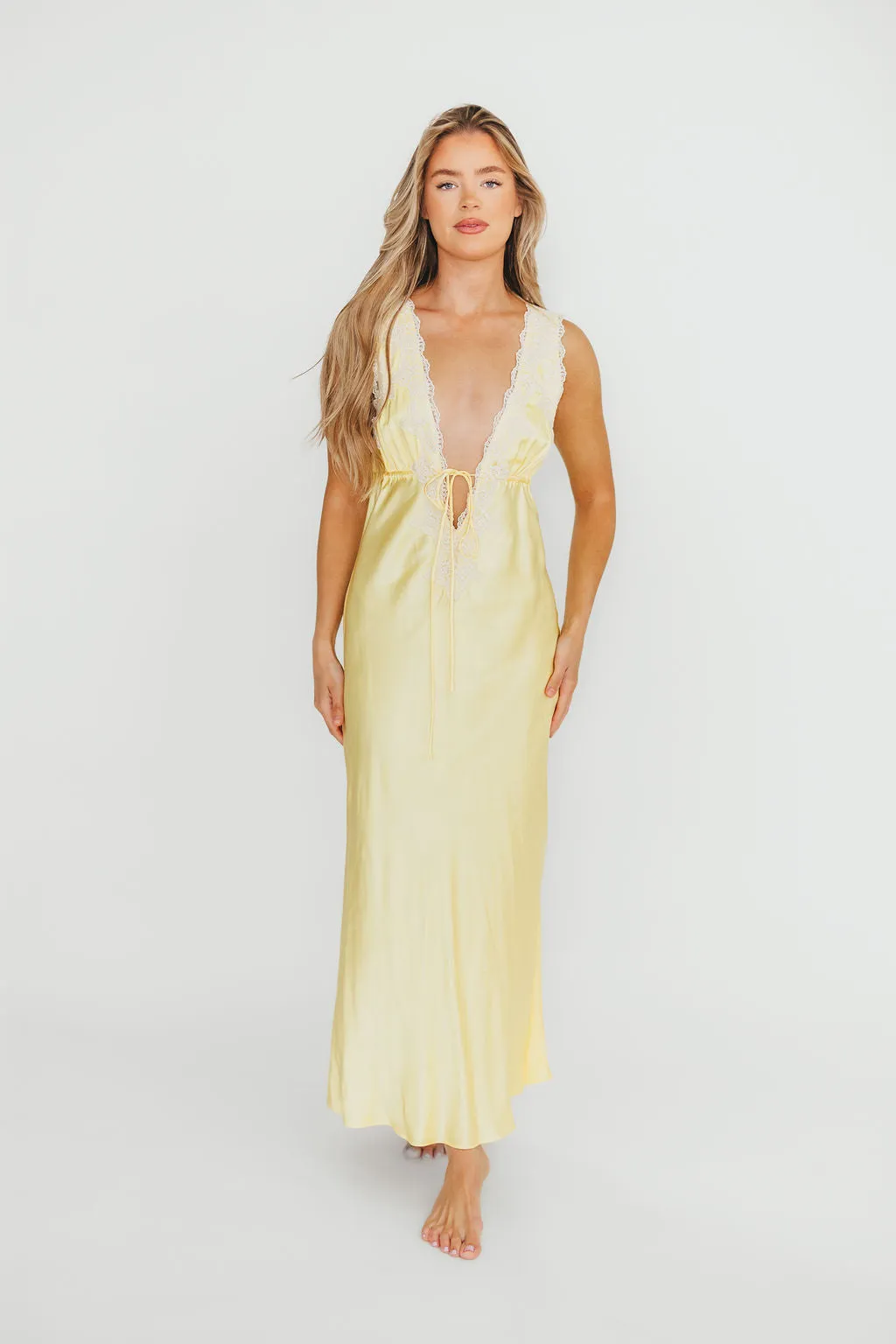 Seraphina Maxi Dress in Banana