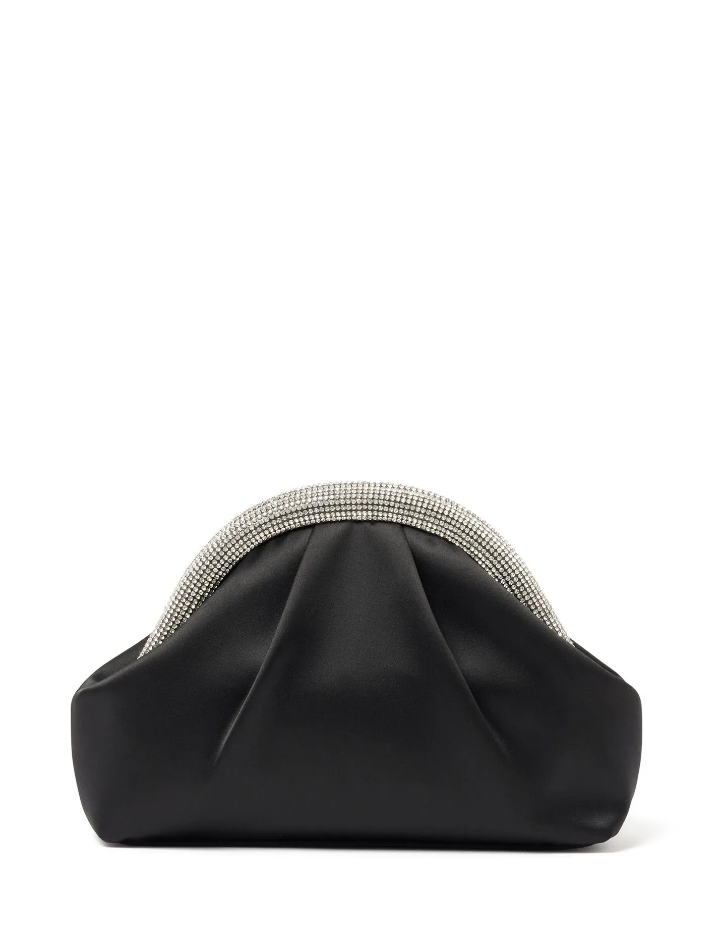 Shayla Shiny Frame Clutch