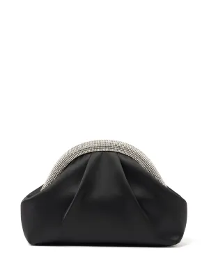 Shayla Shiny Frame Clutch