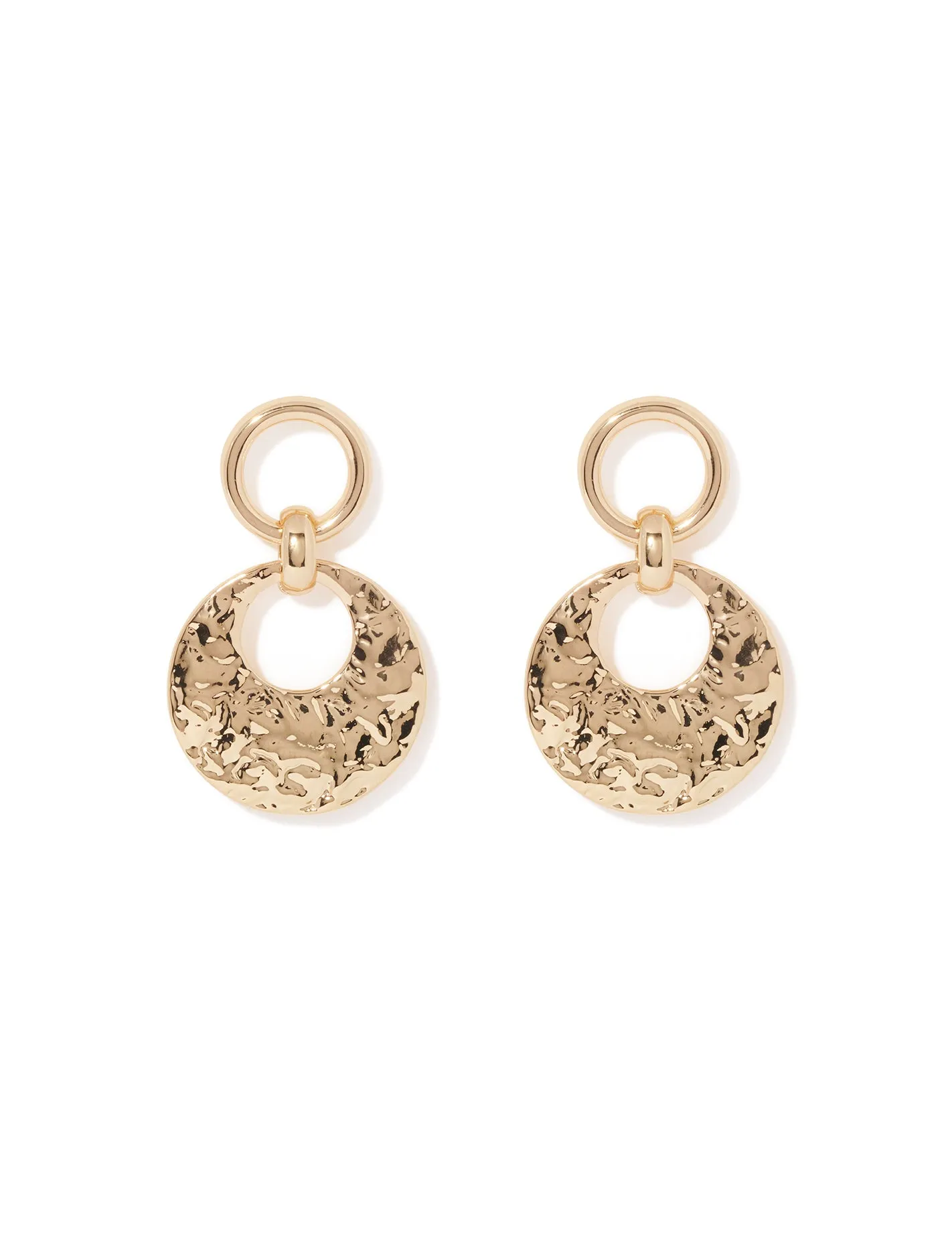 Signature Tasha Texture Hoop Earrings