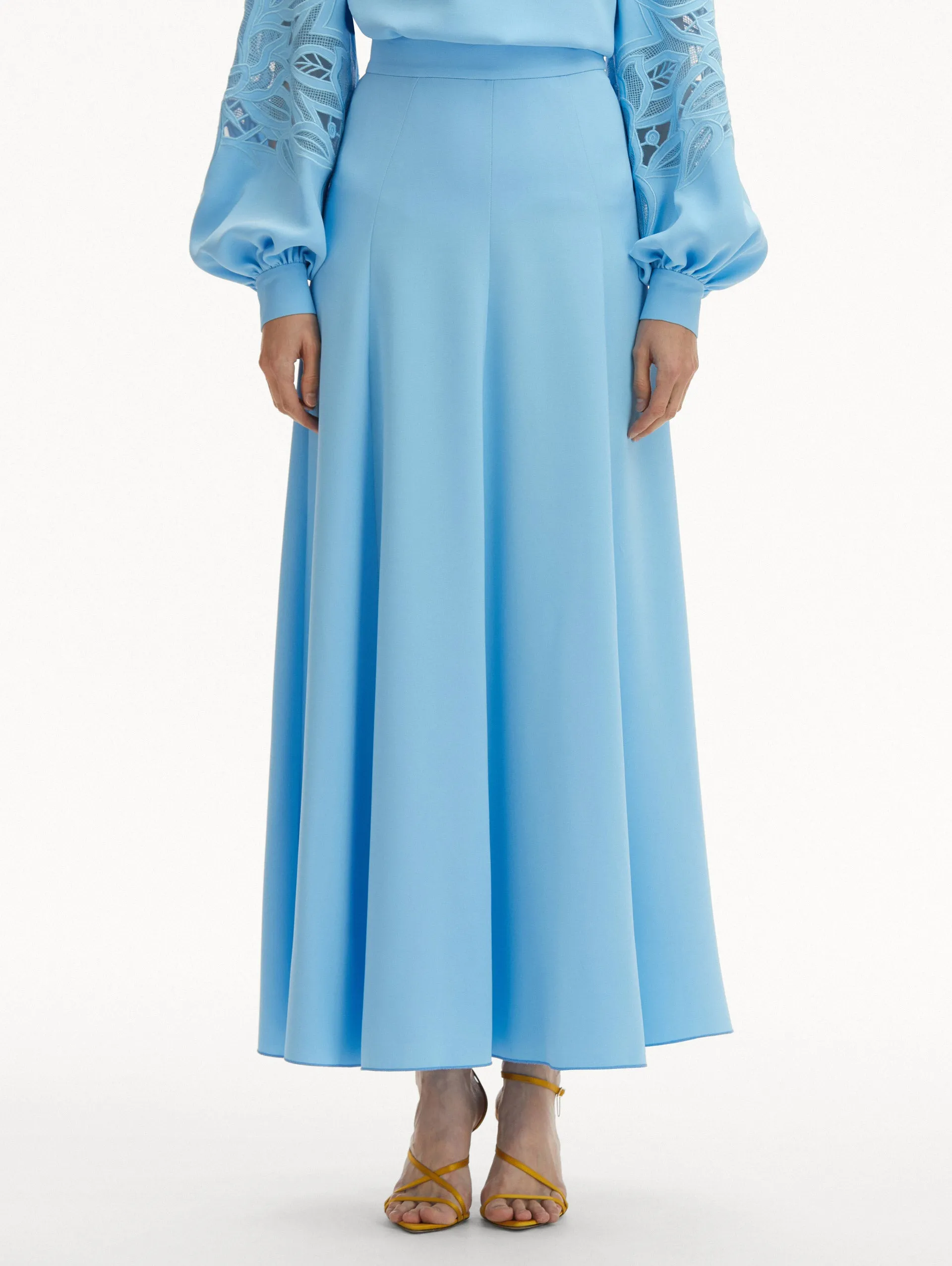 Silk Georgette Skirt