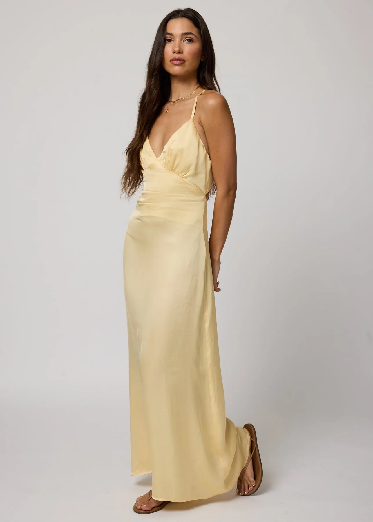 SILKY LUCIA MAXI DRESS