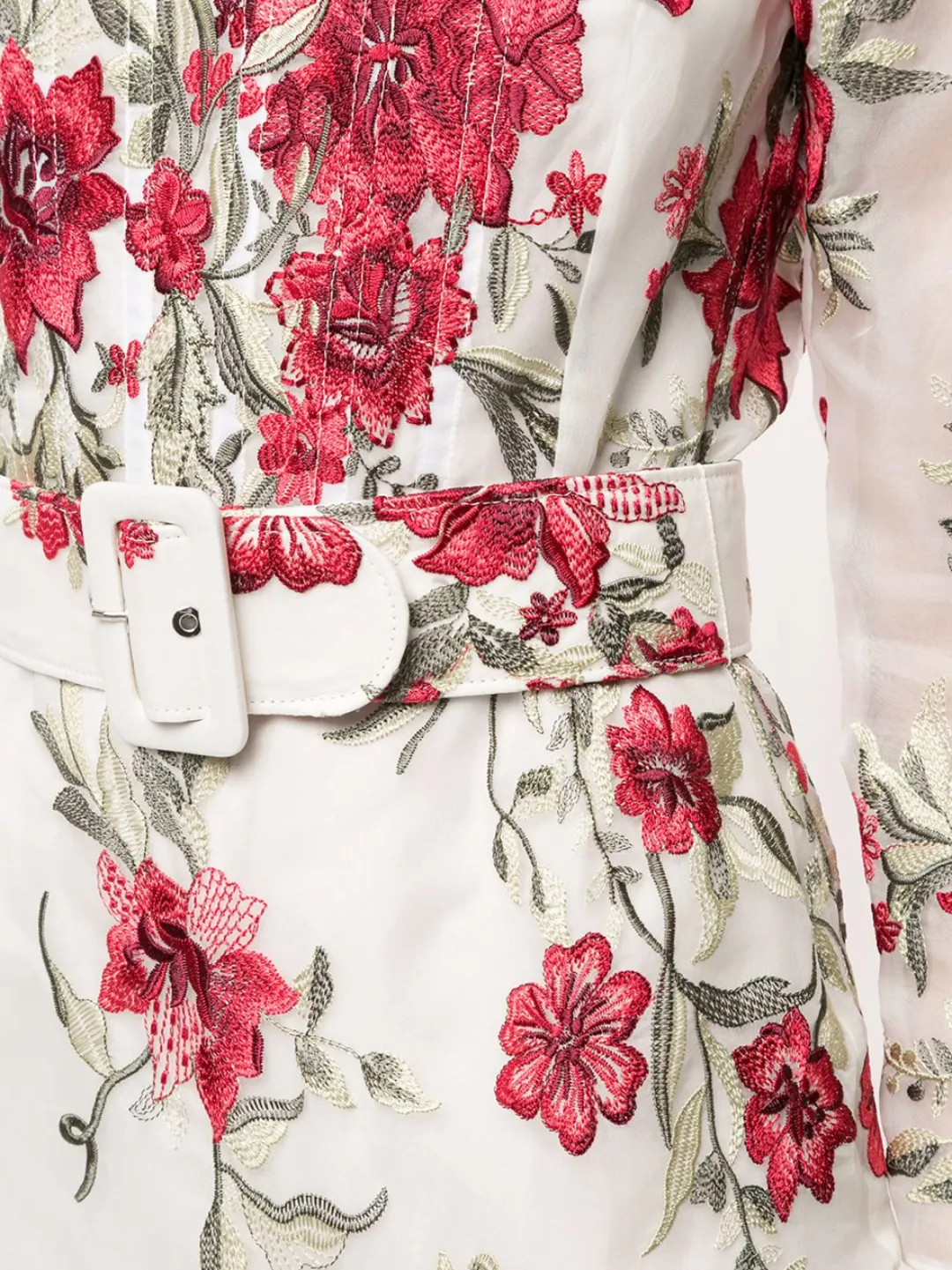 Square Neckline Fit-to-Flare Gown