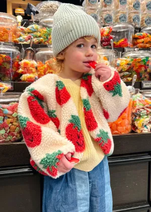 Strawberry Dumble Fleece Jacket