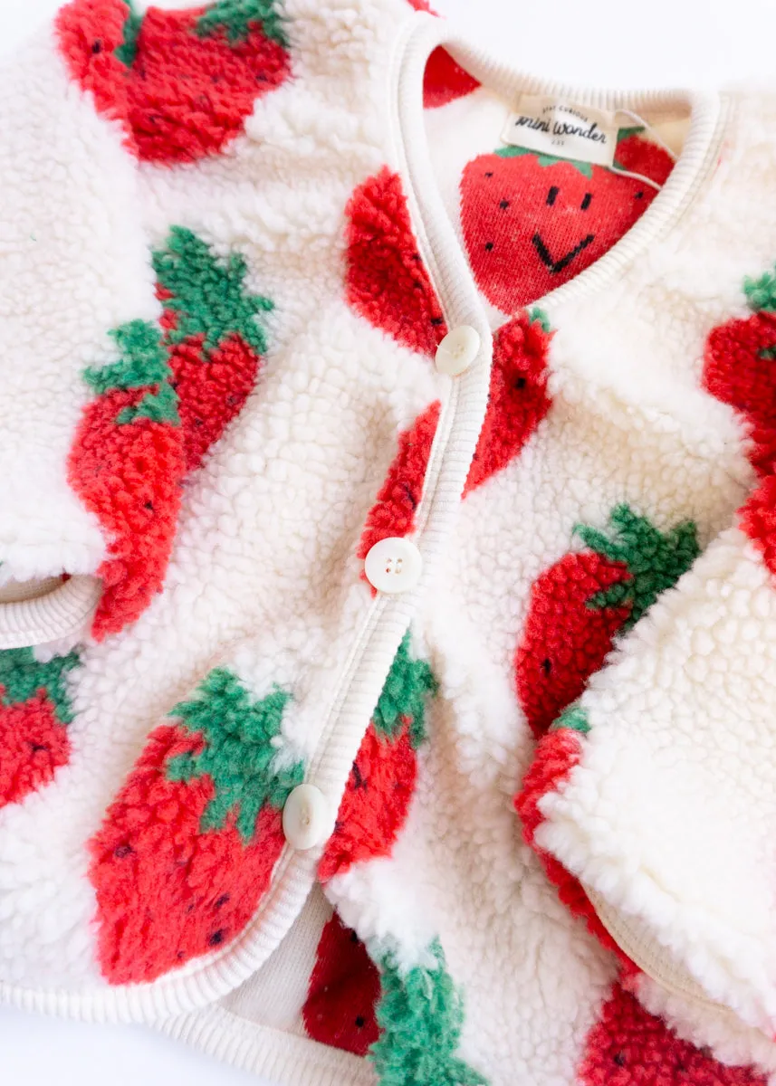 Strawberry Dumble Fleece Jacket