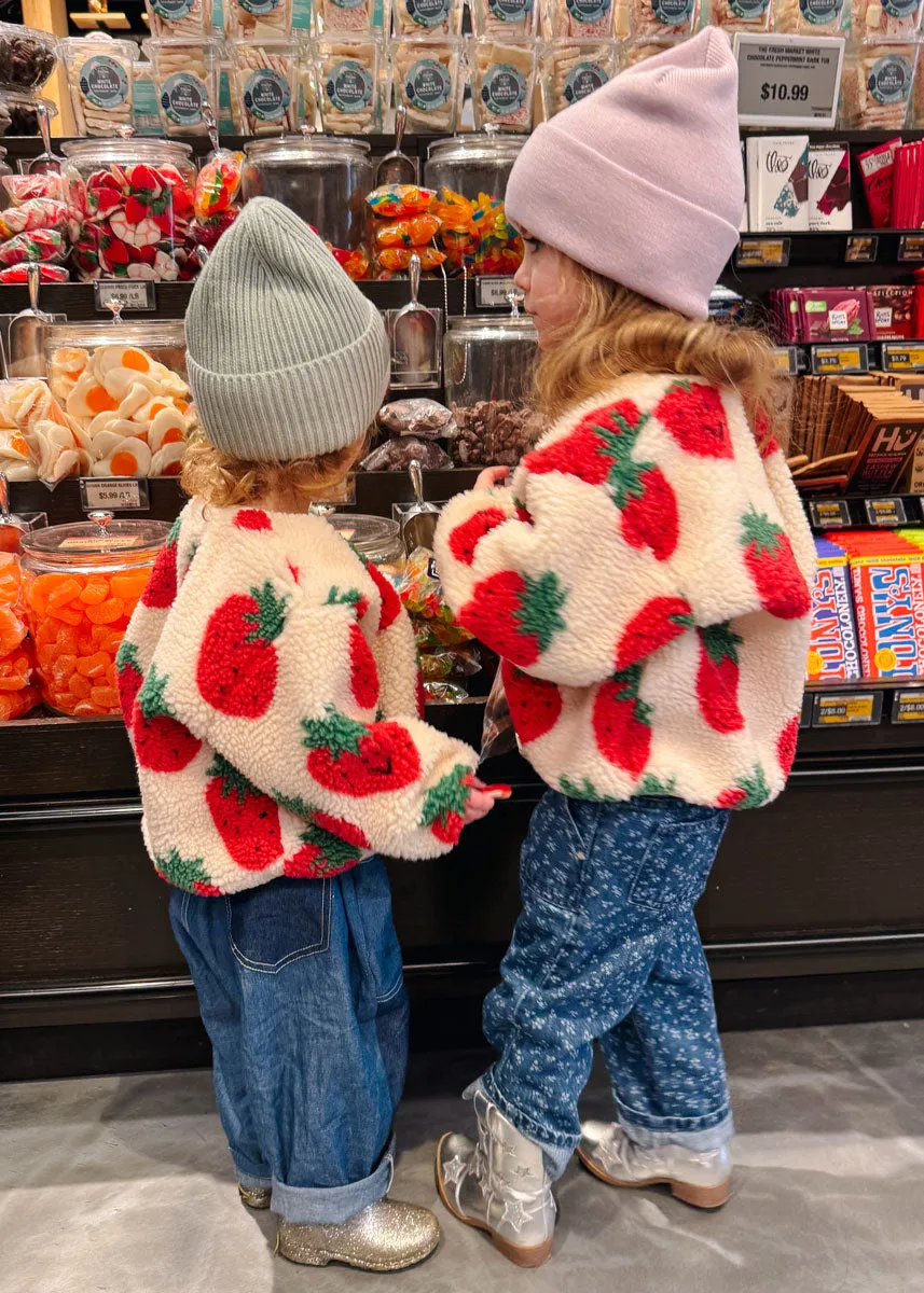 Strawberry Dumble Fleece Jacket