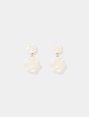 Tati Acrylic Rose Earrings