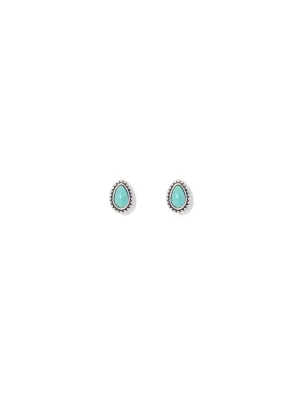 Winslet Western Tear Drop Stud Earrings
